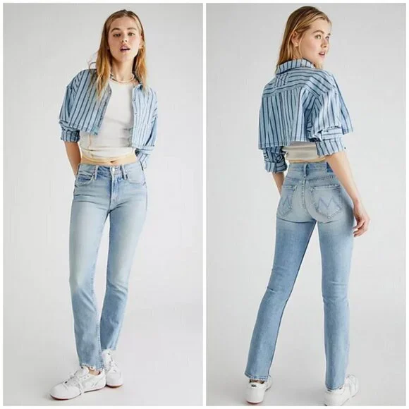 💕MOTHER SUPERIOR💕 The Flirt Fray Jeans ~ I Confess 25 NWOT
